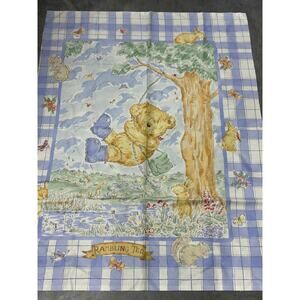 Rambling Ted, Fabric Panel, Sewing Supply, Bedding, Craft Project~ 250507-WH 713